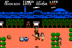 Famicom Mini 20 - Ganbare Goemon! - Karakuri Douchuu (Japan) Cover